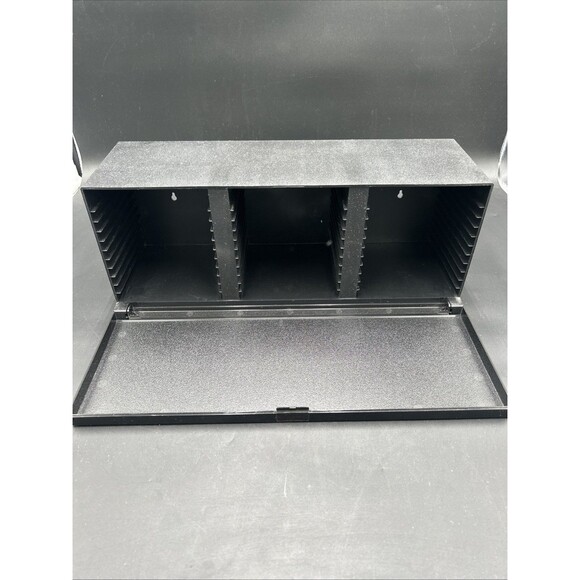 Laser Line 36 Disc CD Storage Rack Holder Case Wall Mount Table Top Black - Picture 4 of 6